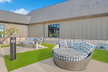 Sundeck with lounge seating